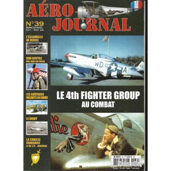 arojournal n 39 ancienne version , 4th fighter group au combat, digby, gc2/9 auvergne , core