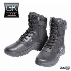 Chaussures GK PRO 08F2Z Cuir et Toile Double Zip