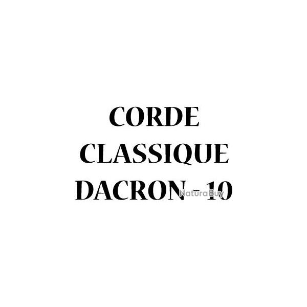 FLEX Corde Classique Dacron 10 brins 48"