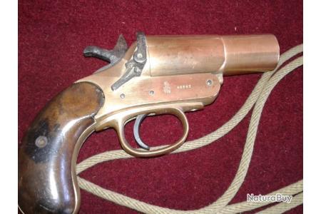 Pistolet Lance Fusee Anglais 1914 1940