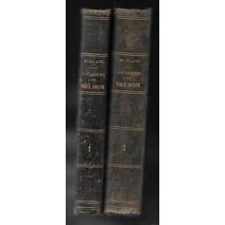 souvenirs d'un vieux zouave par m.blanc en 2 volumes 1876 ,conquête algérie