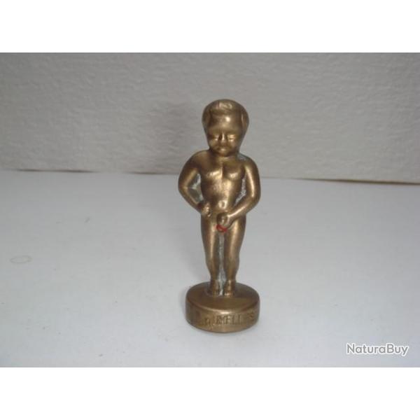 Petite statuette en bronze  Manneken-Pis - Bruxelles hauteur 6 cm