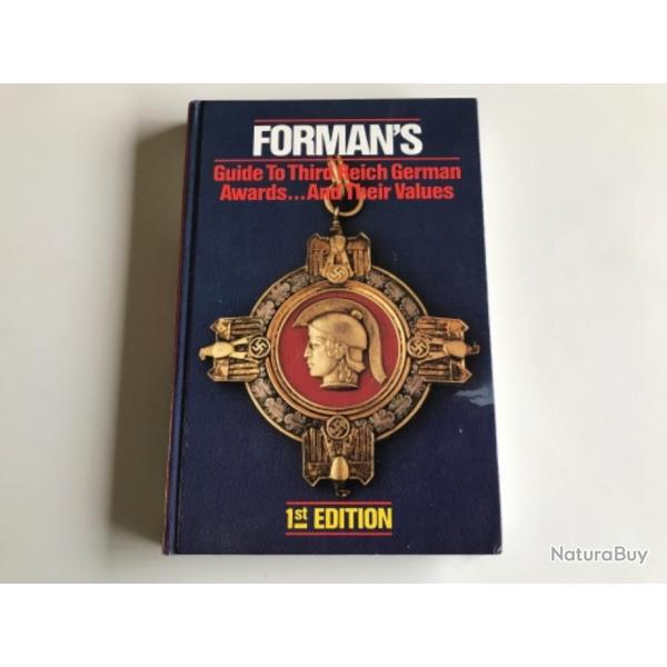 GUIDE TO THIRD REICH GERMAN AWARDS AND THEIR VALUES adrian forman