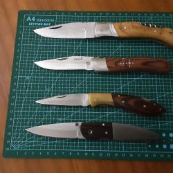 Lot 4 couteaux
