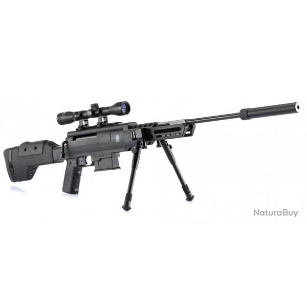 Carabine A Air Comprim Black Ops Sniper Tactical 16 Joules Calibre 4.5 MM