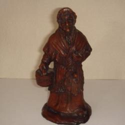 ancienne statuette santon hauteur 16 cm