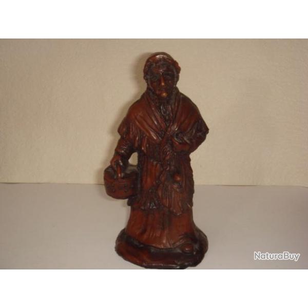 ancienne statuette santon hauteur 16 cm