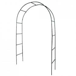 Arche arceau rosier treillis de jardin support 240 cm pour plantes grimpantes 2008080