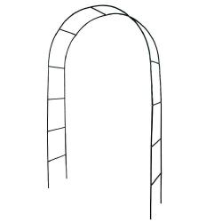 Arche arceau rosier treillis de jardin support 240 cm pour plantes grimpantes 2008080