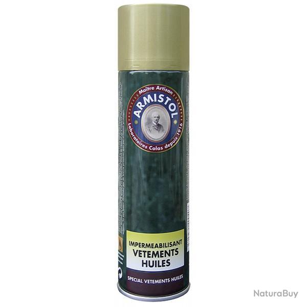 A&eacute;rosol imperm&eacute;abilisant pour v&ecirc;tements huil&eacute;s Armistol 250 ml