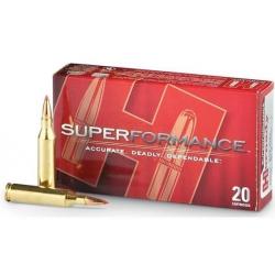 Boite de 20 munition calibre 7x64 Hornady SST 162GR x20