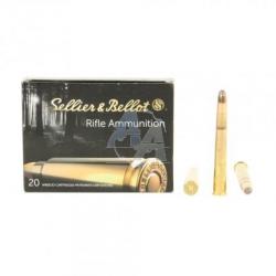 Boite de 20 munition Sellier Bellot 9.3x74R Soft Point 285 gr