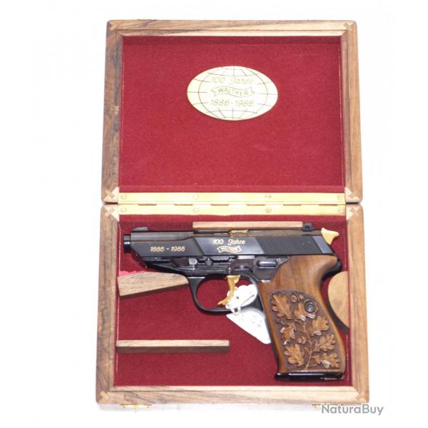 Pistolet Walther P5 comm&eacute;moratif des 100 ans  de la marque n 415 sur 500 calibre 9x19