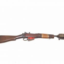 Carabine Enfield n°4MK1 de 1941 modifié lance amarre tir uniquement a cartouches feuillet
