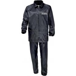 Tenue de pluie noir sécurité