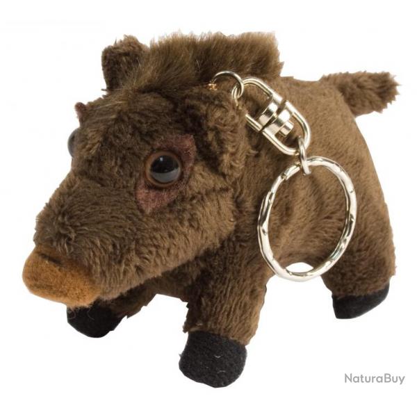 Porte Clefs Peluche Sanglier Debout