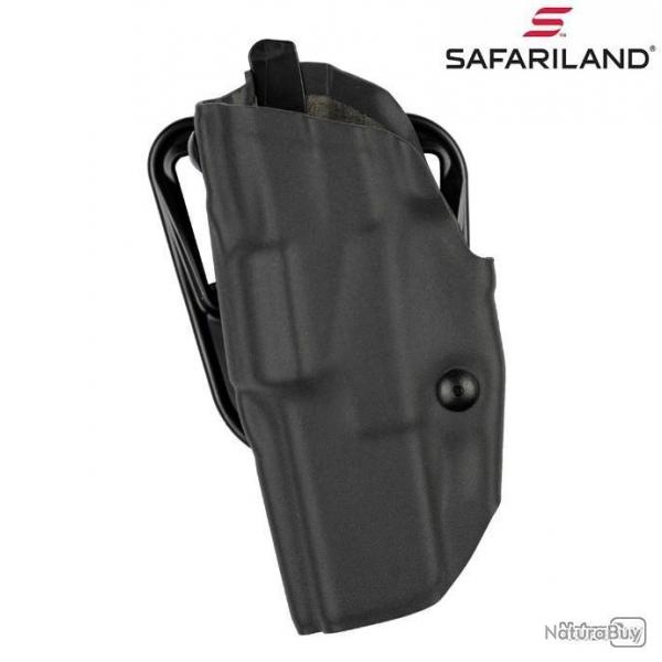 Etui Holster SAFARILAND 6377 STX ALS Tactical Noir Glock 26 Gaucher