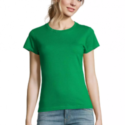 Tee shirt chasse femme kaki