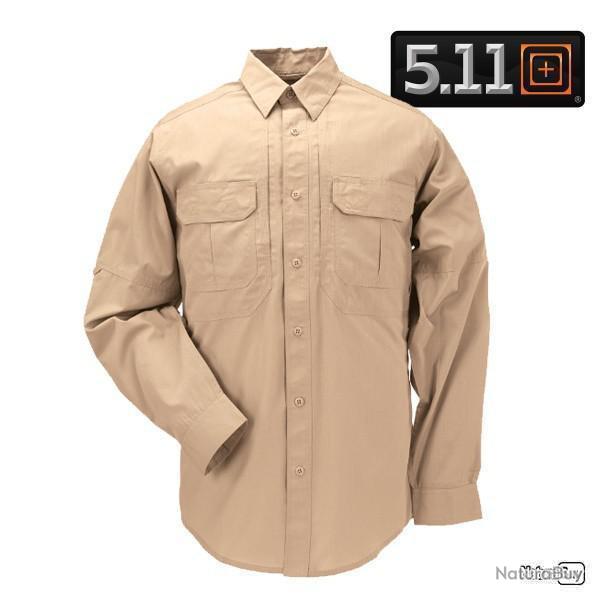 Chemise 5.11 TACTICAL Taclite Pro Manches Longues Coyote