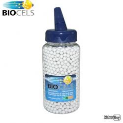 Billes airsoft 6 mm 0.15 g biodégradables Biocels - Verseur de 2000 billes