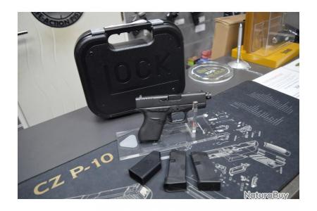 Pistolet Glock 43 Fileté Gen 3 9x19 Neuf