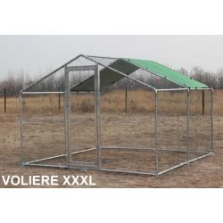 Voliere Xxl 3x3x225m Cage Oiseau Geante 13o Cages à