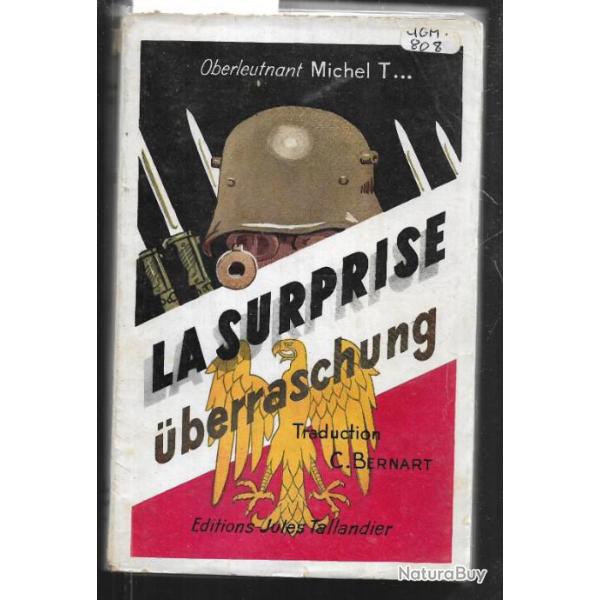 la surprise uberraschung  oberleutnant michel t..guerre 1914-1918