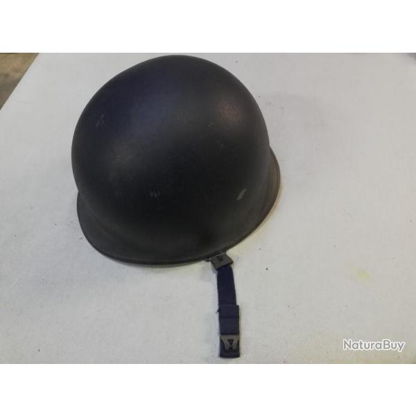 Neuf de stock ! casque lourd acier belge modle 1962 ( Gendarmerie ou maintien de l'ordre ) type M1