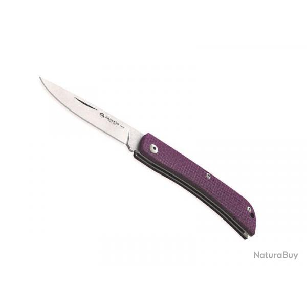 MASERIN - 163.MR - COUTEAU MASERIN SCOUT MICARTA ROUGE