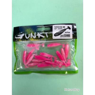 leurre souple truite gunki