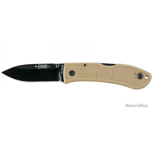 KA-BAR - KA4062CB - DOZIER FOLDING HUNTER COYOTE BROWN