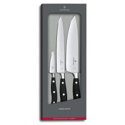 Coffret chef forgé "Grand Maître" (3 pièces) [Victorinox]