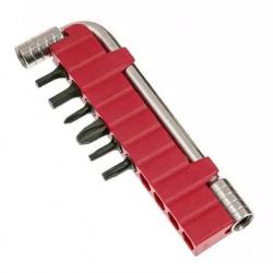 Kit clé porte-embout + 6 embouts pour pince multifonction Swiss Tool [Victorinox]