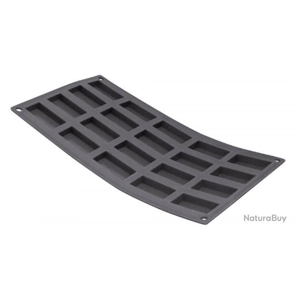 Moule silicone Moul'flex 20 mini financiers [De Buyer]
