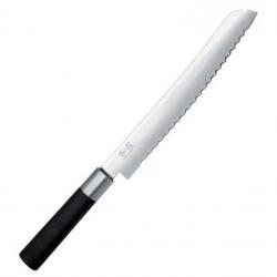 Couteau à pain japonais "Wasabi Black" 23cm [Kai]