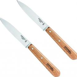 2 Couteaux office n° 112 Inox [Opinel]