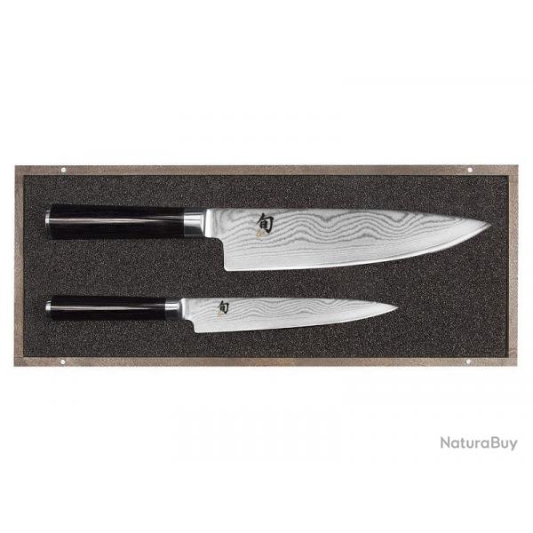 Set 2 couteaux "Shun Classic" damas (DM.0701 + DM.0706) [Kai]