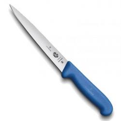 Couteau dénerver/filet de sole "Fibrox bleu" [Victorinox]