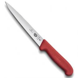Couteau dénerver/filet de sole "Fibrox rouge" [Victorinox]