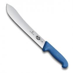 Couteau boucher "Fibrox bleu" [Victorinox]
