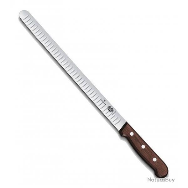 Couteau jambon/saumon "Wood" [Victorinox]