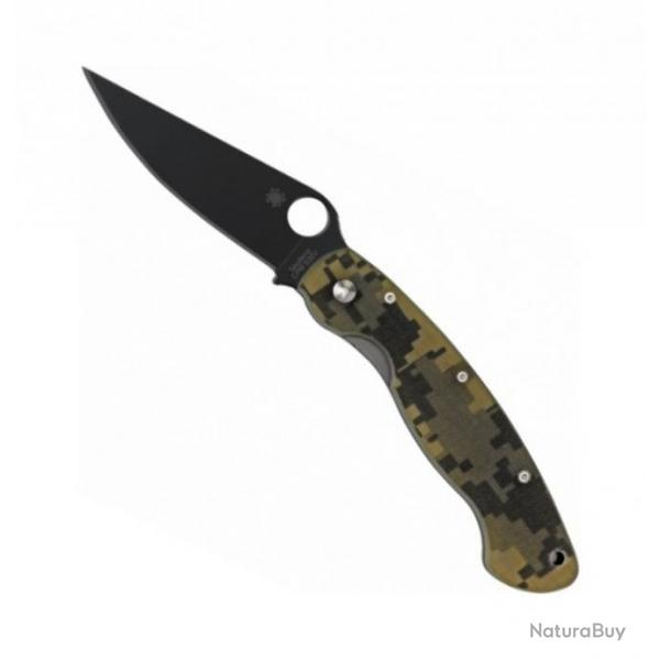 Couteau "MILITARY" camoufl [Spyderco]