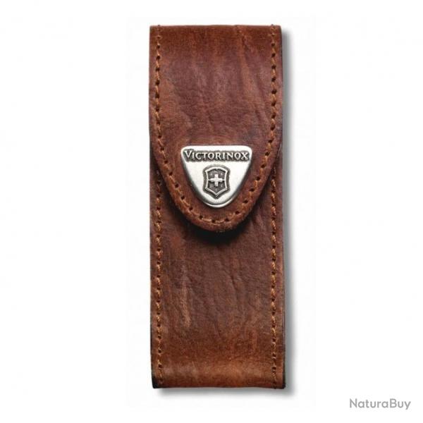 tui cuir marron pour couteau suisse 91 mm 6-14 pices [Victorinox]