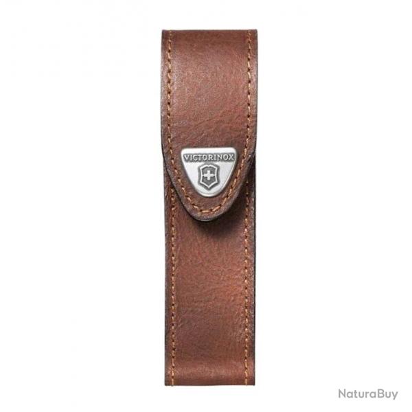 tui cuir marron pour couteau suisse 111 mm 4-10 pices [Victorinox]