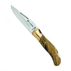 Couteau Laguiole chasse (Grande nature) olivier 12 cm [Arbalète G. David]
