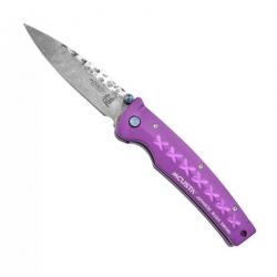 Couteau "Fusion" violet [Mcusta]