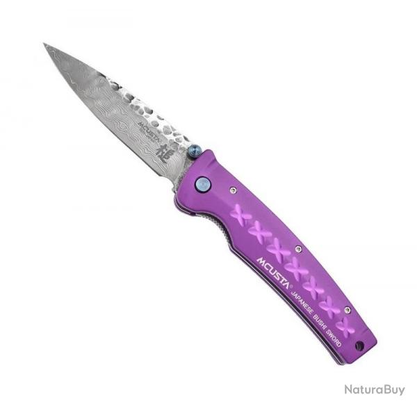 Couteau "Fusion" violet [Mcusta]