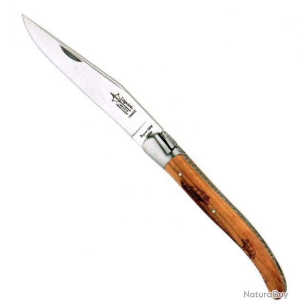 Couteau Laguiole olivier dcor sangliers 12 cm [Arbalte G. David]