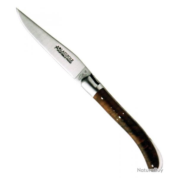 Couteau Laguiole "Pocket" noyer 10 cm [Gilles - Fontenille Pataud]