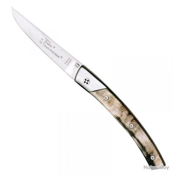 Couteau "Le Thiers "  secret corne de blier [Claude Dozorme]